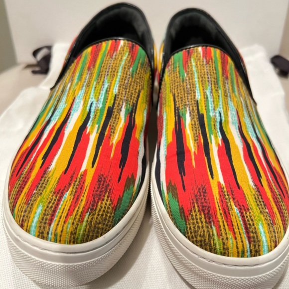 CELINE Paris Canvas Skate Slip On Sneakers - Picture 2 of 10